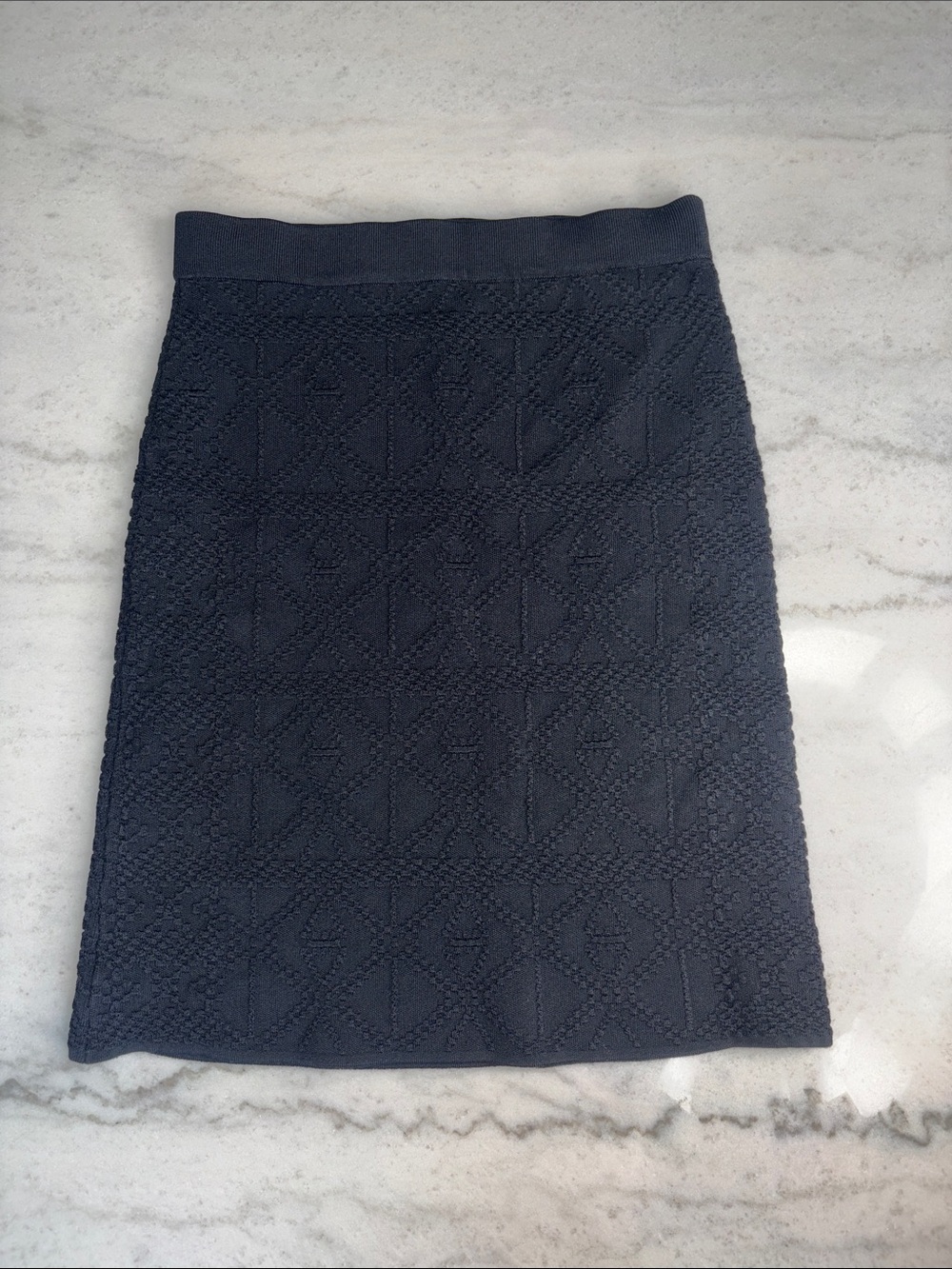 Guess Women's Textured Knit Bodycon Pencil Skirt XSMALL